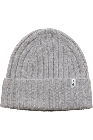 The Tartan Blanket Co Cashmere & Merino Beanie, Melange