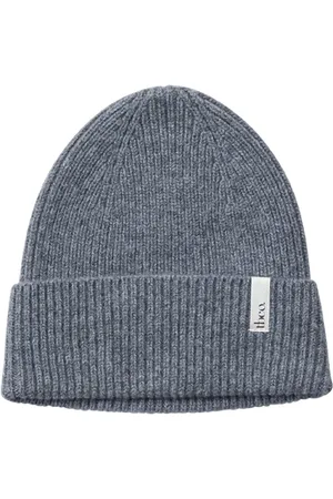 The Tartan Blanket Co Cashmere & Merino Beanie, Melange