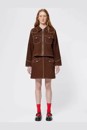 Nudie Jeans Anja Western Suede Jacket - M