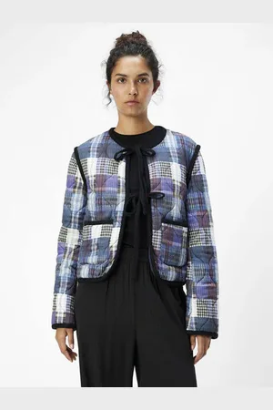 Object Pil Checkered Quilted Jacket - 40