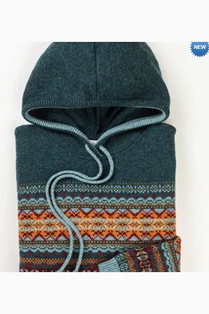 ERIBE Kinross Hoody Sweater - Prelude - Small