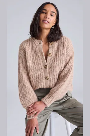 Cape Cove Sophie Italian Cardigan - Camel | Xs