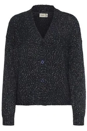 FRANSA Spotta Cardigan In Blazer Mix - S