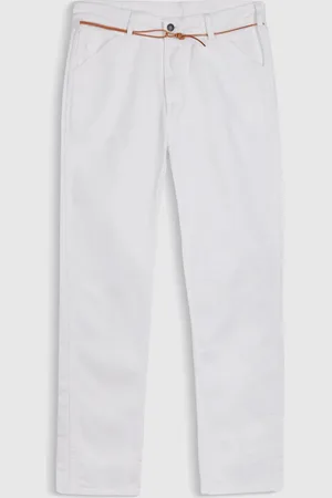 Homecore Pantalon Jabali Twill - Coton - Blanc - 32