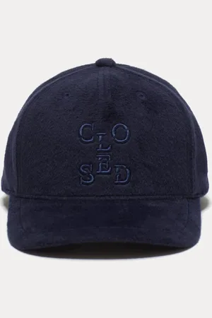 Closed - Casquette Logo - Bleu Marine