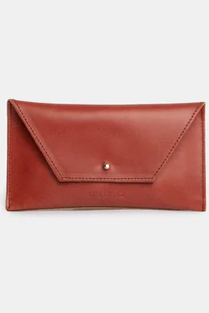 Ann Kurz Smoky Mini Envelope Vegetal Wallet