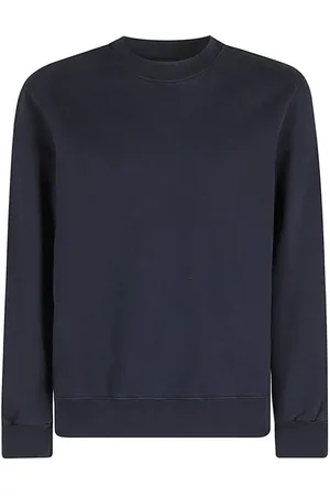 Circolo - Cn4466 Dark Cashmere Touch Crew Neck Sweatshirt - M