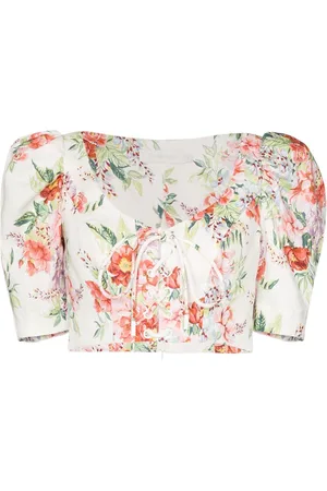 ZIMMERMANN Bellitude Lace Crop Top - 40