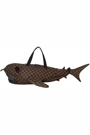 Sprayground Sip Clear Sm Eyes Shark-shaped-duffle 910d6514nsz