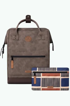 Cabaia Sac À Dos Marron Nubuck