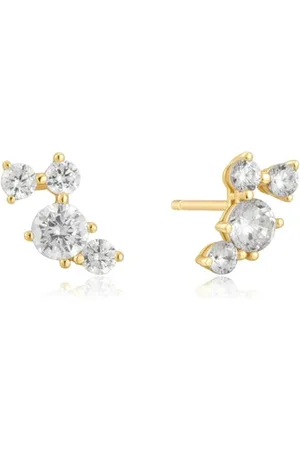ANIA HAIE Pave Climber Stud Earrings - Chic Creator