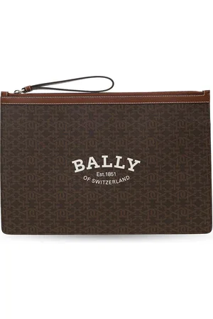 Bally Bollis Logo Large Clutch Bag - One Size