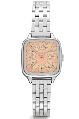 Komono Silver Kate Estate Flower Watch
