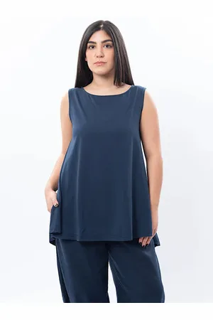 Mama B Extra Small Boa 90% Cotton Tunic Top In Dark - Extra Small