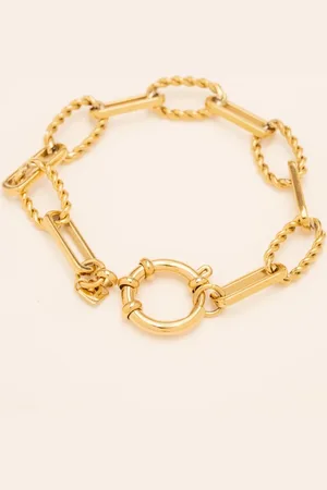 Bohm Paris Lizig Smooth And Twisted Bracelet