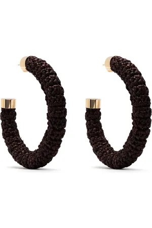 Jacquemus Les Créoles Raphia Hoop Earrings - One Size