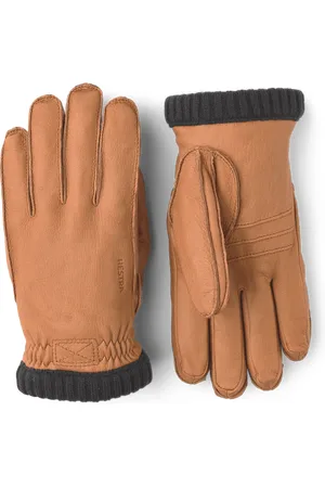 Hestra Deerskin Primaloft Rib Gloves Cork - 8