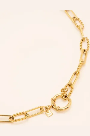 Bohm Paris Lizig Smooth And Twisted Necklace