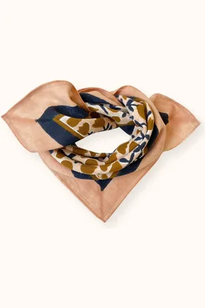 Apaches Small Foulard Manika Tulipe Macadamia