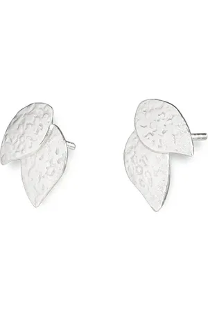 Nkuku Elina Double Leaf Earrings