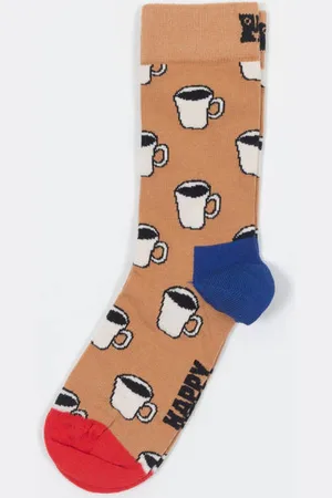 Happy Socks 1 Pack Coffee Cup Socks Gift Set In - 36-40