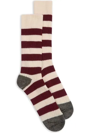 Burrows & Hare Hoops Socks