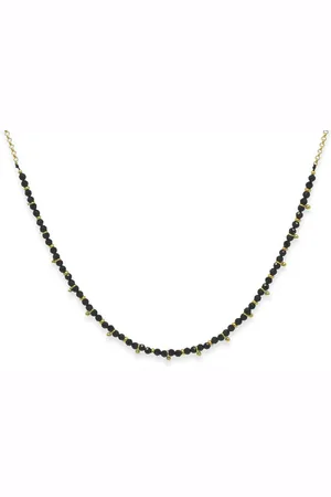 Boho Betty Salus Spinel Gold Gemstone Necklace