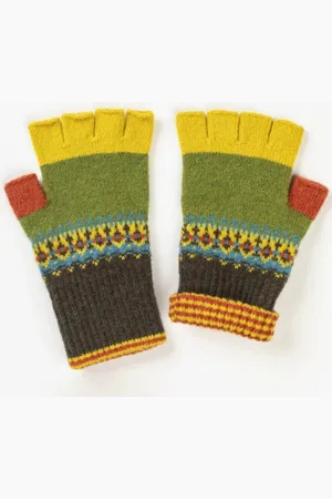 ERIBE Alloa Fingerless Gloves (Alba) - October