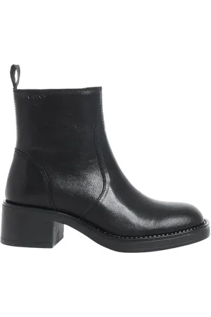 Ten Points Reißverschluss-boots Mit Lederfutter, Ingrid - 38 / Schwarz
