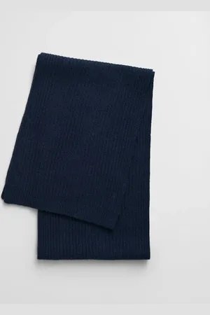 GANT Knitted Fine Wool Scarf In Evening 9920231 433