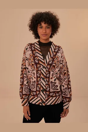 Farm Rio - Glam Tapestry Knit - - Xs
