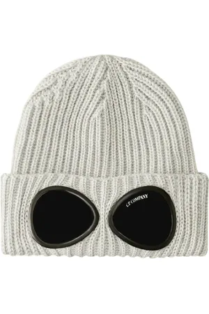 C.P. Company Goggle Beanie Moon Melangne