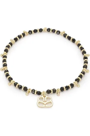Boho Betty Raven Spinel Stretch Bracelet