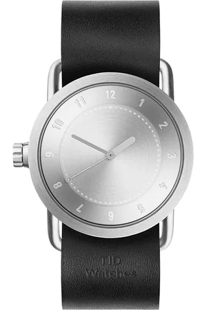 TID Watches No.1 36mm Steel / Leather Wristband/steel Buckle Watch