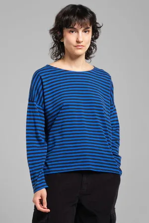 Dedicated /surf Blue Humledal Stripes Top - Xs