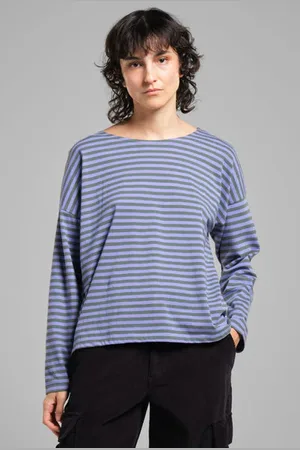 Dedicated Forest Green /Paisley Humledal Stripes Top - S