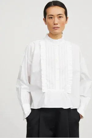 Skall Studio Emilia Blouse - Optic - 34/ Xs