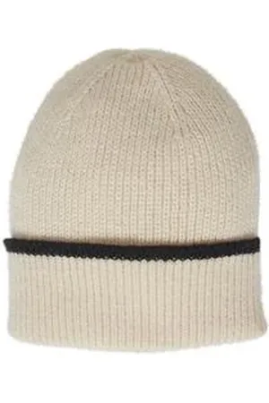 Ichi Thora Soft Beanie Hat - Almond Milk