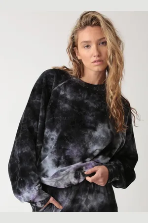 Electric & Rose Ronan Velour Pullover Onyx / - M