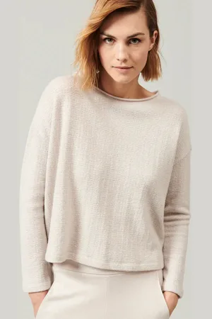 TRANSIT Reversible Wool & Viscose Jacquard Knit - Ice / Cfdtry7421.01 / 1