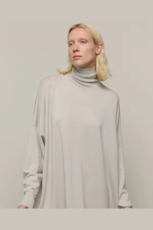NUDE Ice Turtleneck - Ice / Small