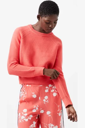 French Connection Lily Mozart Long Sleeve Crew Neck Jumper - Xl