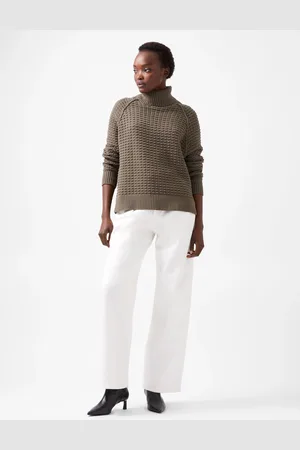 French Connection Keya Popcorn Knit Mozart Jumper - L