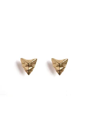 Rachel Entwistle Single / 9ct Yellow Modern Primitive Mini Studs Solid - Single / 9ct Yellow