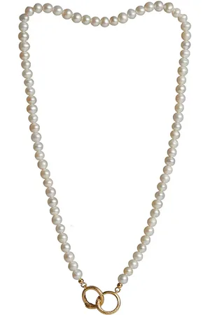 Rachel Entwistle 16" Ouroboros Pearl Necklace - 16
