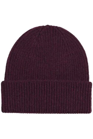 Colorful Standard Oxblood Merino Wool Beanie - One Size