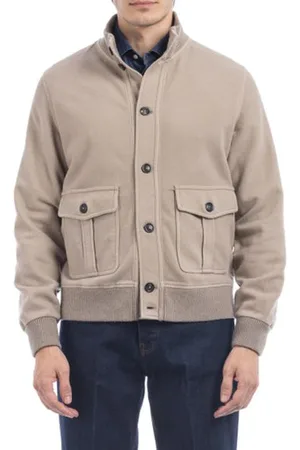 Circolo - Cn4586 Valstar Style Button Up Cardigan In Quarzo/ - L