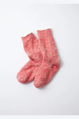 RoToTo Double Face Crew Socks - S
