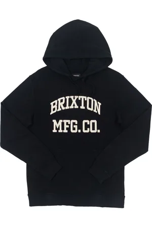 Brixton Varsity Broken Hoodie In - S