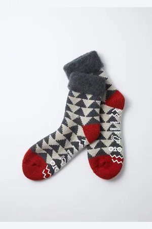 RoToTo Comfy Room Socks /red - S